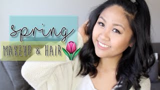Spring Makeup and Hair Tutorial | Nikki Egdamin