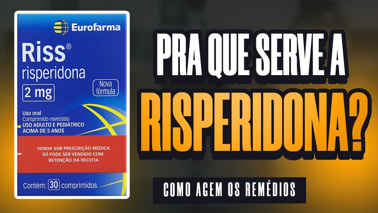 Entenda como a RISPERIDONA age no seu CÉREBRO!