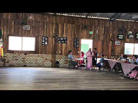 Luiza Quinteiro e Artur Latroni -Dança de Salão -chote -ENARTINHO 2018-Canoas-Aldeia dos Anjos