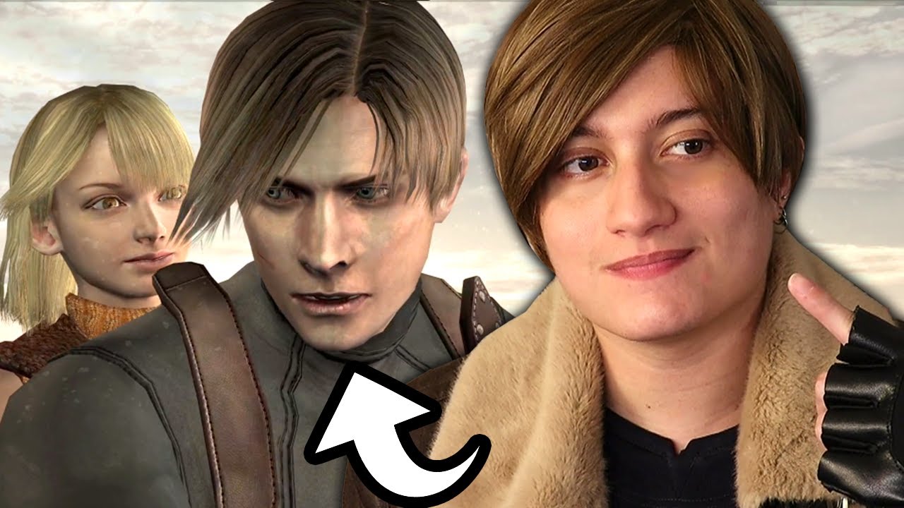 FINALIZEI o RESIDENT EVIL 4 de cosplay de LEON