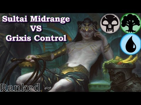 MTG ARENA | Standard | Traditional Ranked | Sultai Midrange V/S Grixis Control l With SideBoard