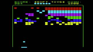 Breakout (Soft Toys) for the Commodore VIC-20 / Commodore VC-20