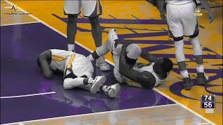 Draymond Green hurt Warriors @ Lakers