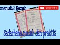 Cara Menulis Ijazah SD 2020
