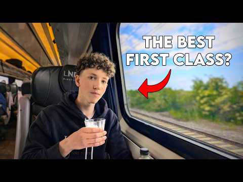 I went on LNER's ICONIC first class train!