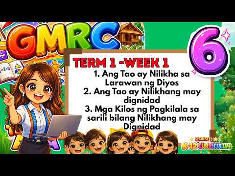Grade 6 GMRC 6–Term 1 Week 1 Ang Tao ay Nilikha sa Larawan ng Diyos