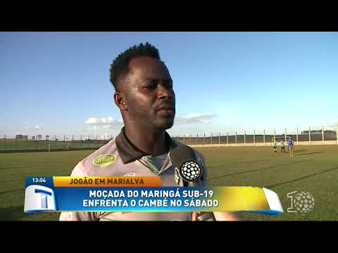 Moçada do Maringá Sub-19 enfrenta o Cambé no sábado - Tribuna da Massa (07/07/18)