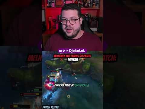 🧙‍♂️MELHORES MID LANERS DO PATCH: TALIYAH! - 13.24b