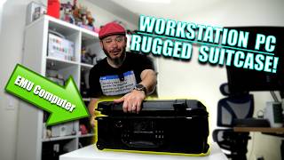 Pack A MONSTER Workstation PC in a Carry On Suitcase? EMU Computer Hands On!