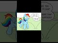 Pinkie Had Something Important To Say To Dashie MLP Comic Dub Mlp Voiceactor Rainbowdash