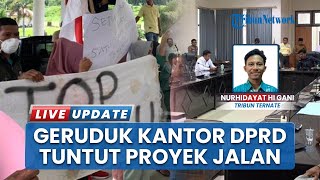 23 Tahun Rusak Parah, Warga Geruduk Kantor DPRD Halmahera Selatan, Tuntut Pembangunan Jalan
