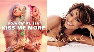 Doja Cat, SZA x Janet Jackson - Kiss Me More x All For You