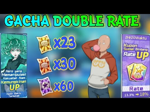 GACHA EVENT RATE UP OPM , RATE UP TATSUMAKI DAN RATE KARTU BINTANG - One Punch Man The Strongest