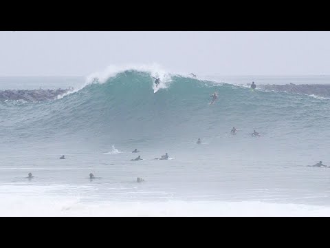 The Wedge - Biggest and Gnarliest Day of May Swell 2023! (RAW FOOTAGE)