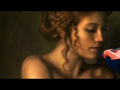 Woman Portrait Drawing – Monochrome Pastel