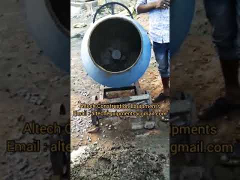 Manual Concrete Mixer Machine