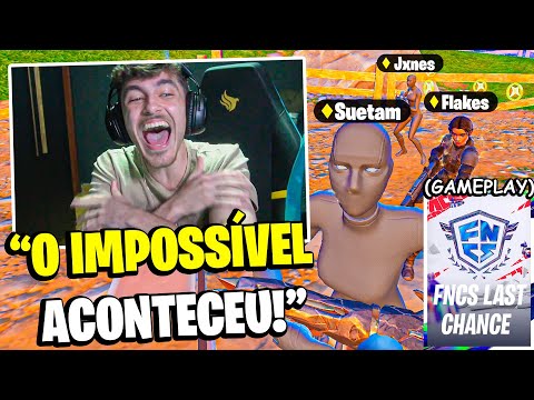 GELADOO!🥶 Suetam, Flakes e Jxness CLASSIFICADOS na FNCS Last Chance!