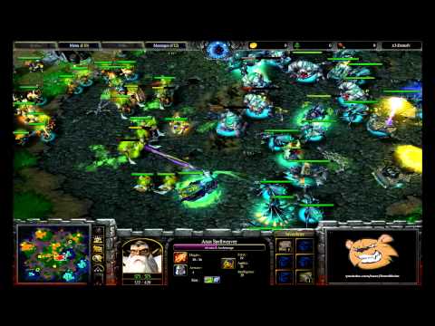 [HDWC3#191] TH000+Yumiko vs EnTeee+WaN - RHvUU - Game 2 - Warcraft 3 Replay [FR]