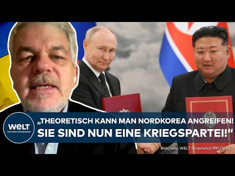 UKRAINE-KRIEG: "Nordkorea ist nun eine Kriegspartei!" Experte klärt auf! Angriff des Westens legitim