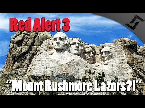 Red Alert 3 - Mount Rushmore Lazors?! - Allied Campaign 6