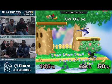 Fella Fridays 2/22 - Afrodad & Sneak vs Prometheus & Qween - Grand Finals