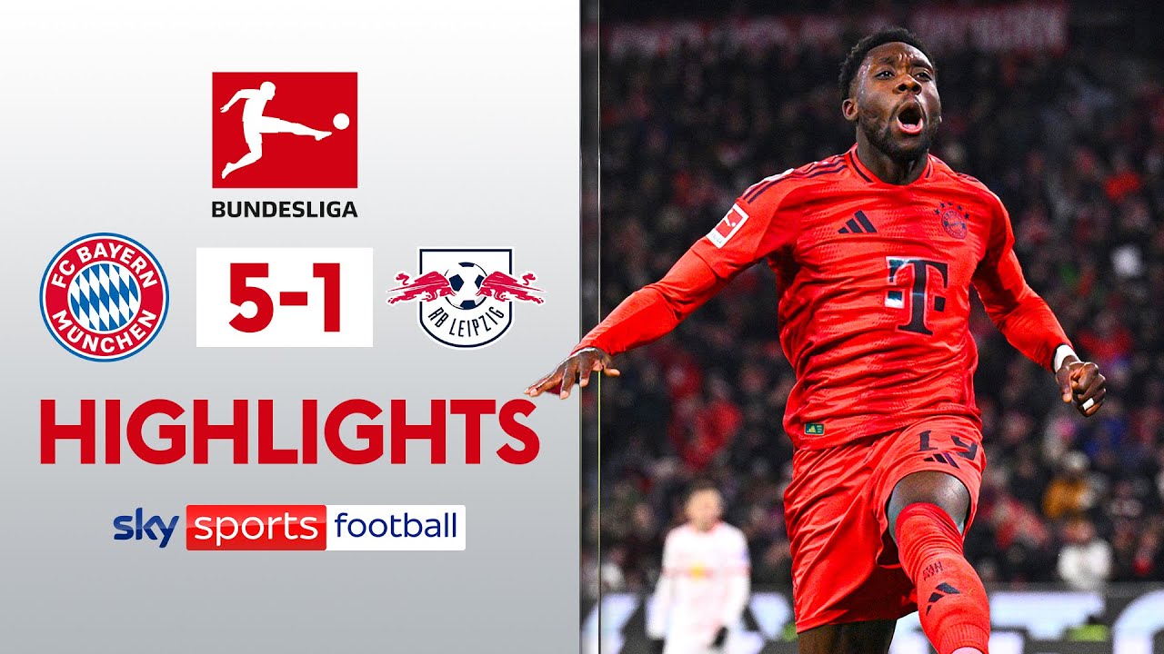 Bayern THRASH Leipzig after chaotic opening 2 minutes | Bayern Munich 5-1 Leipzig | Highlights