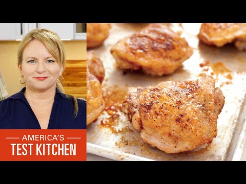 How to Make the Best Oven-Roasted Chicken Thighs with...