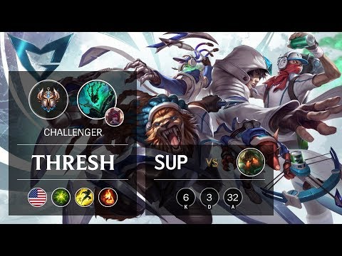 Thresh Support vs Nautilus - NA Challenger Patch 9.16