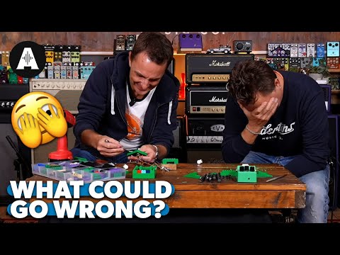 Lee & Pete Build Lego Pedals - Bloopers & Behind the Scenes!