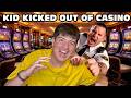 Kid Temper Tantrum KICKED OUT Of Casino By Security Original