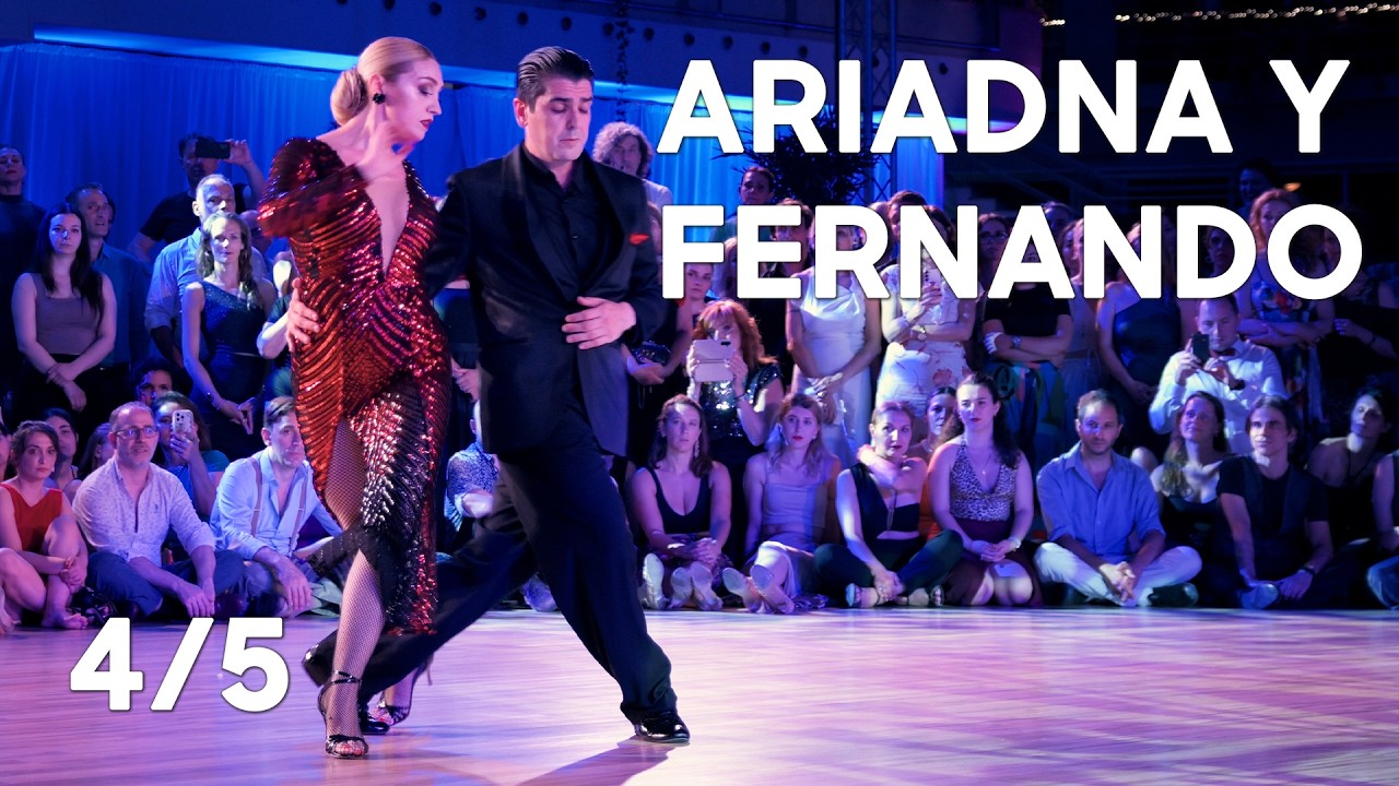 Video thumbnail for Ariadna Naveira & Fernando Sanchez 4/5 @Belgrade Tango Encuentro 2025 - Alfonsina Y El Mar