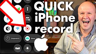 FAST Screen Record on iPhone (iOS Hidden Setting!)