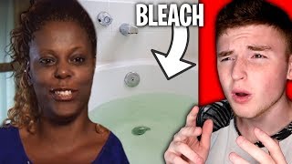 LADY IS ADDICTED TO BLEACH!