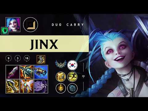 Jinx ADC vs Aphelios - KR Challenger Patch 26.04