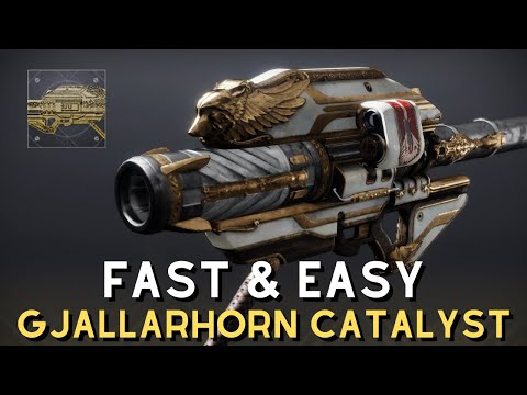 How to Farm GJALLARHORN CATALYST! | Fast & Easy Guide! | Destiny 2