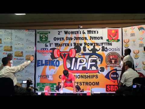 Hsieh Tsung Ting DL 260kg Raw Classic World Ch 2014