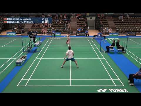 Match point - Ditlev Jaeger Holm vs William Bøgebjerg - MS, SF - Italian Open 2025
