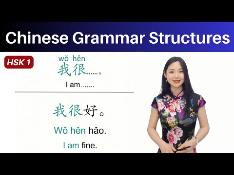 Basic Chinese Phrases & Sentences for Beginners | Chinese Grammar Structure HSK 1 | Learn Mandarin