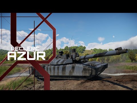 New French Top Tier Leclerc Azur - War Thunder