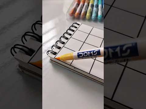 Easy zen doodle drawing tutorial #art #zentangle #satisfying