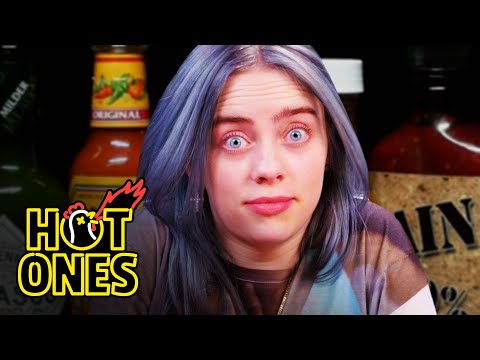 Billie Eilish Freaks Out While Eating Spicy Wings | Hot Ones