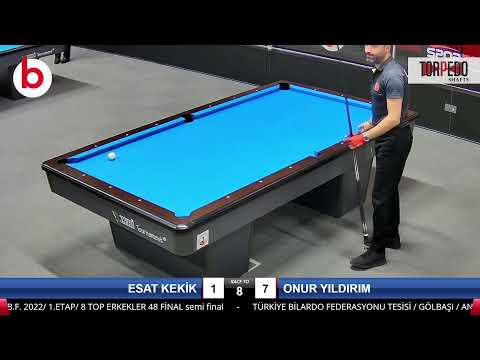 ESAT KEKİK & ONUR YILDIRIM Bilardo Maçı - 