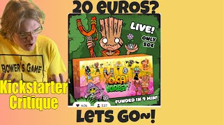 YOKAI FOREST DUEL - A Quick & Dirty Tournament Game - Kickstarter Critique Review