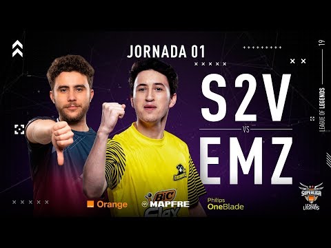 S2V ESPORTS VS EMONKEYZ CLUB | Superliga Orange League of Legends | Jornada 1 | Temporada 2019