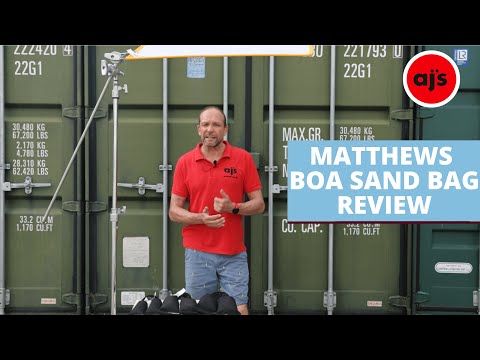 Matthews Boa Weight/Sand Bag - 15lb (6.8 kg) Large Black