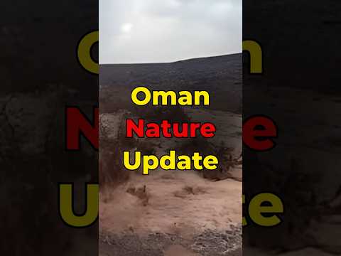 Mysterious “Breathing Soil” in Oman | Rare Natural Phenomenon After Heavy Rain