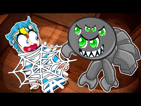 ich ESSE meine FREUNDE als SPINNE in Roblox!