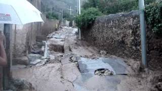 preview picture of video 'Via Salita Mezzagno ... dopo l'alluvione'