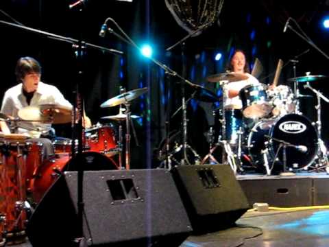 2010 Summer Rhythm Renewal - Dual Drum Kit Solo from Drum the Ecstatic Performance