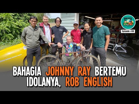 Bahagia Johnny Ray Bertemu Idolanya, Rob English